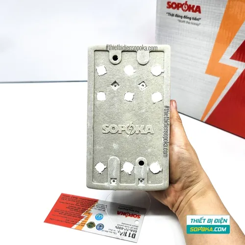 Cầu Dao Đế Sứ 3 Pha 3P 60A 600V D11/D11A SOPOKA