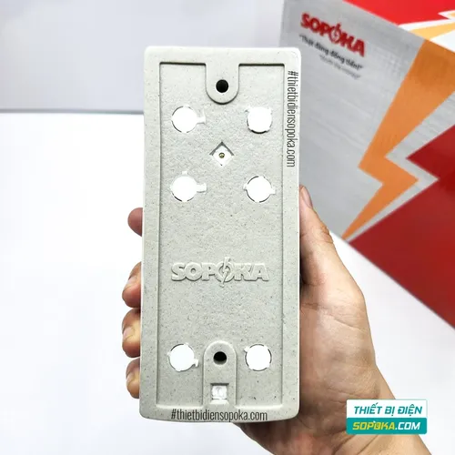 Cầu Dao Đế Sứ 1 Pha 60A-2P D7 SOPOKA