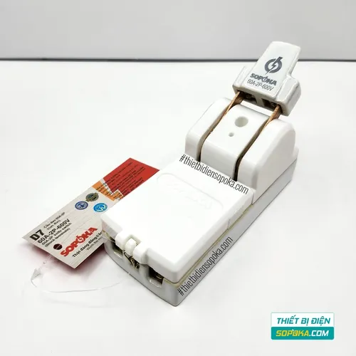 Cầu Dao Đế Sứ 1 Pha 60A-2P D7 SOPOKA