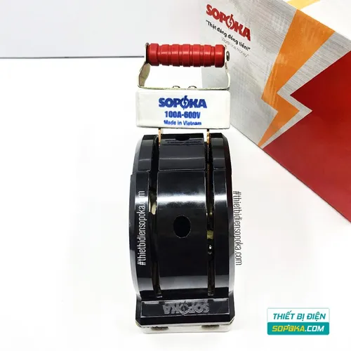 Cầu Dao Đảo Đế Sứ 1 Pha 100A 2P 600V D35 SOPOKA