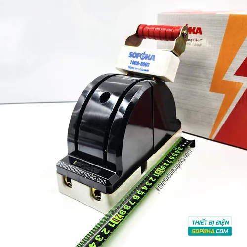 Cầu Dao Đảo Đế Sứ 1 Pha 100A 2P 600V D35 SOPOKA
