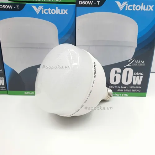 Bóng Đèn LED 20W 30W 40W 50W 60W Hình Trụ Victolux (SOPOKA)