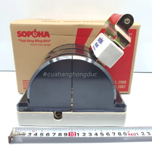 Cầu Dao Đảo Đế Sứ 3 Pha 100A 3P 2N 600V Màu Đen D37 SOPOKA