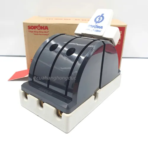 Cầu Dao Đảo Đế Sứ 3 Pha 60A 3P 2N 600V D28 SOPOKA