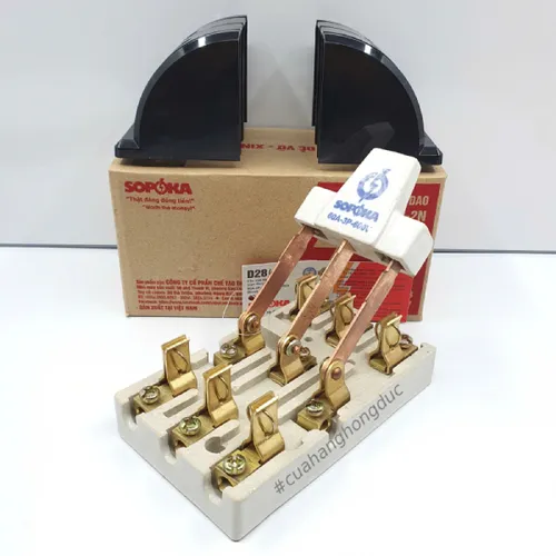 Cầu Dao Đảo Đế Sứ 3 Pha 60A 3P 2N 600V D28 SOPOKA