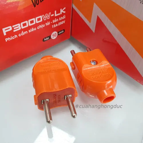 Phích cắm điện dương chịu tải 3000W P3000LK SOPOKA