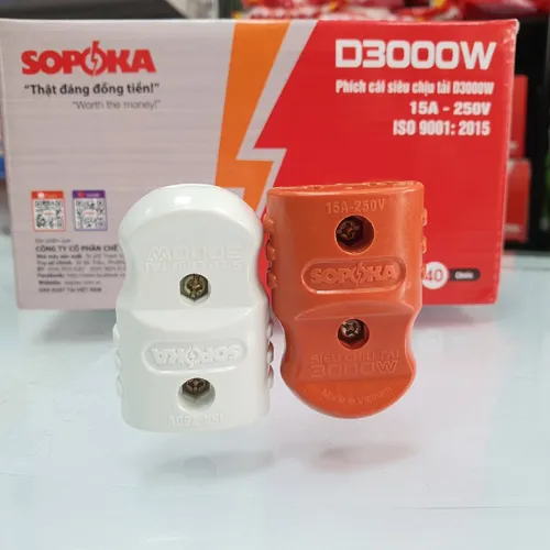 Phích Cắm Điện Âm Chịu Tải 3000W D3000W SOPOKA