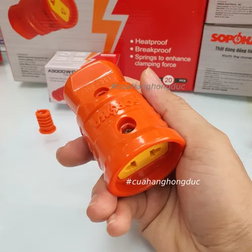 Phích Cắm Điện Âm Siêu Chịu Tải 3000W A3000W-Đ SOPOKA