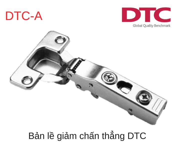 Bản lề giảm chấn thẳng DTC