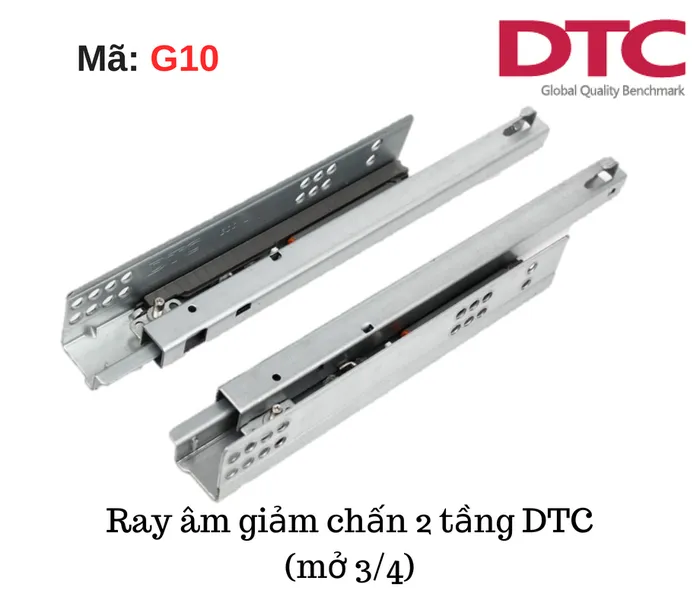 Ray âm DTC 2 tầng giảm chấn