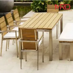 BÀN GHẾ INOX G19