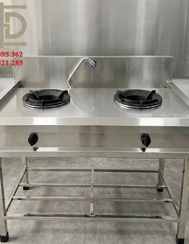 Bếp á 2 họng công nghiệp - BEPA.02