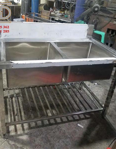 BÀN INOX 2 HỘT