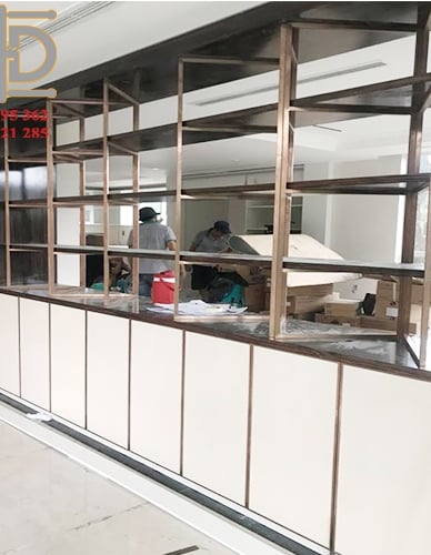 Kệ Inox trang trí - KTB.27