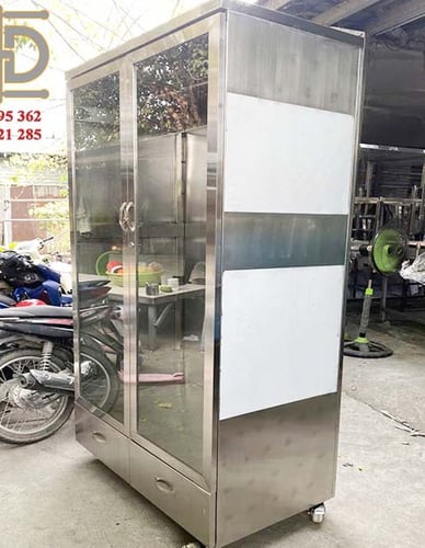 QUẦY TỦ INOX CÔNG NGHIỆP-QCN.14