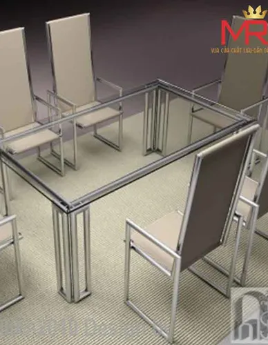 BÀN GHẾ INOX G13