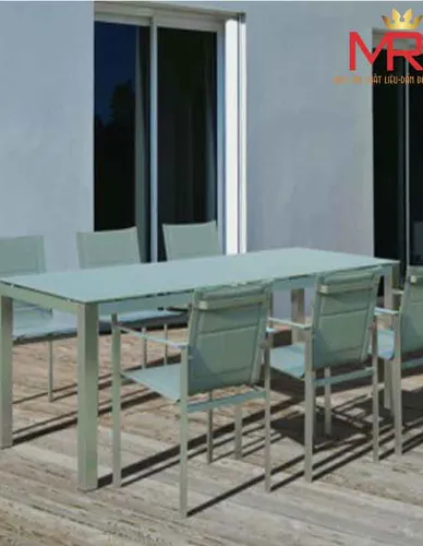 BÀN GHẾ INOX G9