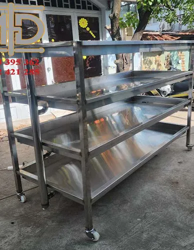 KỆ INOX CÔNG NGHIỆP - KCN-02