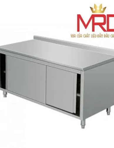 QUẦY INOX CỬA LÙA