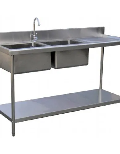 THIẾT BỊ CHẬU RỬA GIÁ KỆ INOX I01