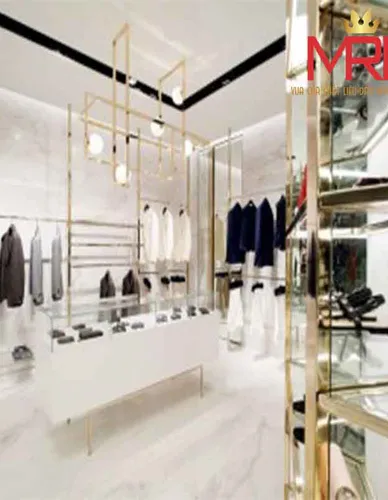 TỦ KỆ SHOP SHOWROOM INOX M01