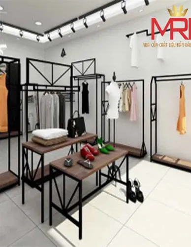 TỦ KỆ SHOP SHOWROOM INOX M03