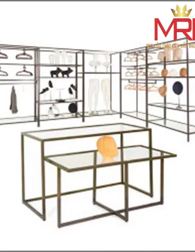 TỦ KỆ SHOP SHOWROOM INOX M08