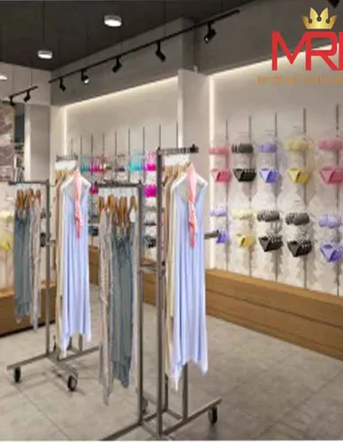 TỦ KỆ SHOP SHOWROOM INOX M09