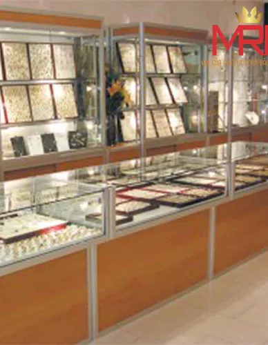 TỦ KỆ SHOP SHOWROOM INOX M10