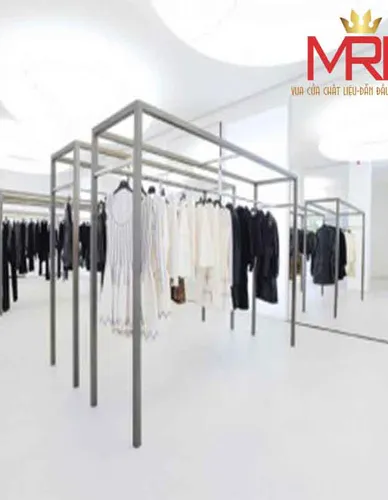 TỦ KỆ SHOP SHOWROOM INOX M14