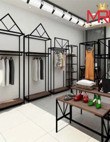 TỦ KỆ SHOP SHOWROOM INOX M17