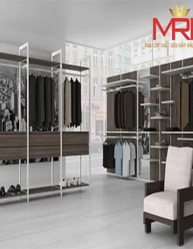 TỦ KỆ SHOP SHOWROOM INOX M18