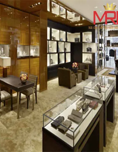 TỦ KỆ SHOP SHOWROOM INOX M21