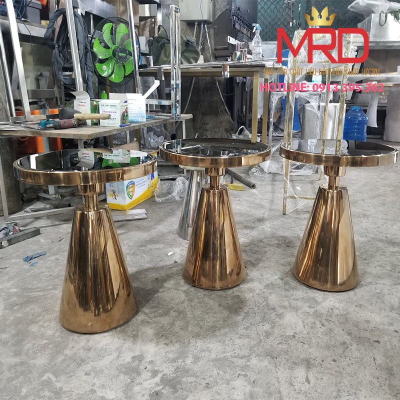 Khung chân bàn inox -KCB.023 | Gia công chân bàn inox theo yêu cầu