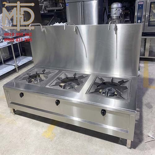 Bếp hầm công nghiệp 3 họng - BHC.03