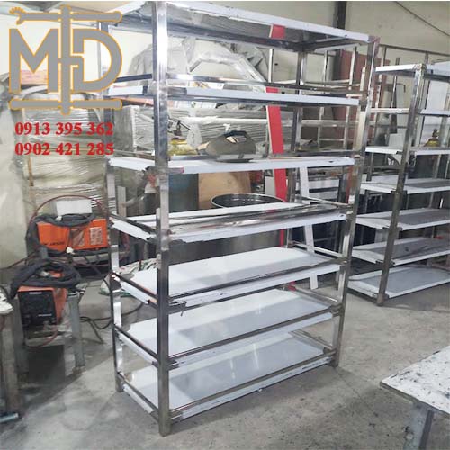 Kệ inox công nghiệp - KBC.07