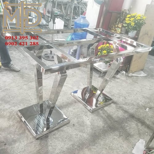 Khung chân bàn inox - KCB.12