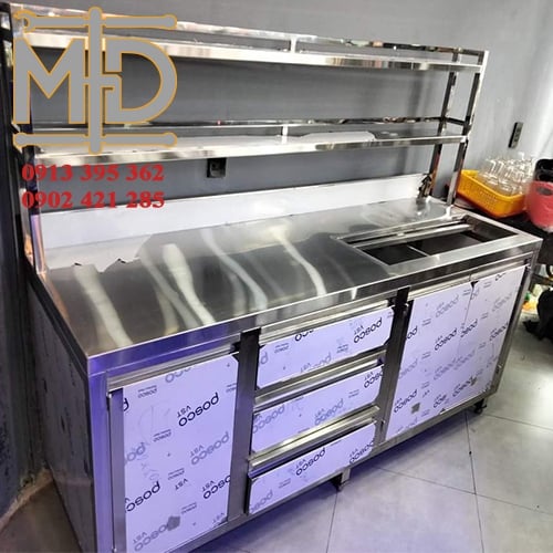 Quầy tủ inox-TQB.08