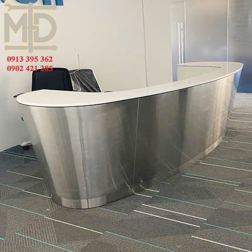 Quầy tính tiền inox - QTT.01