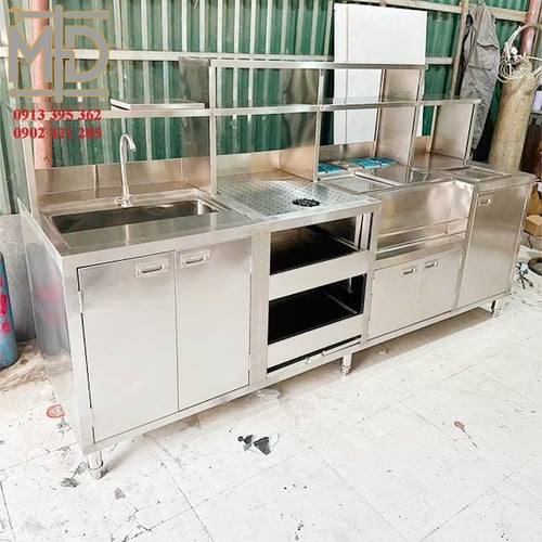 Quầy Tủ Inox - TQB.03