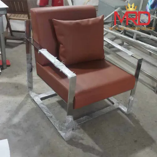 Ghế sofa chân inox-GSF.09
