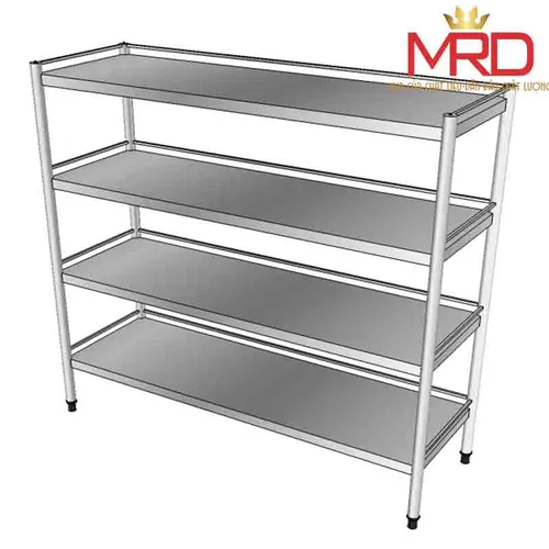 Kệ inox 4 tầng-KBC.05