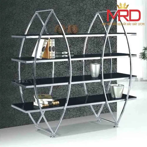 Kệ sách khung Inox - KS.01