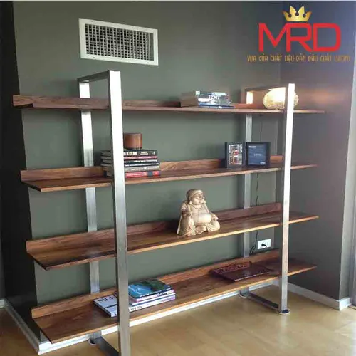 Kệ sách khung Inox - KS.05