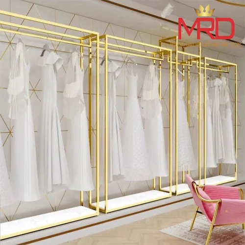 Kệ tủ Inox shop thời trang - KTS.02