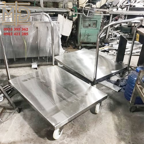 Xe đẩy Inox-XDC.03