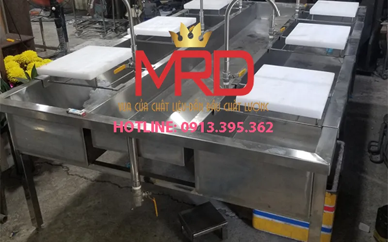 Gia công và cung cấp thiết bị inox công nghiệp trong ngành thủy sản