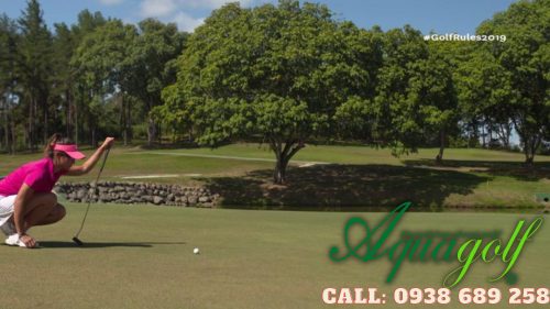 Di chuyển bóng trên green theo luật chơi golf Di chuyển bóng trên green theo luật chơi golf