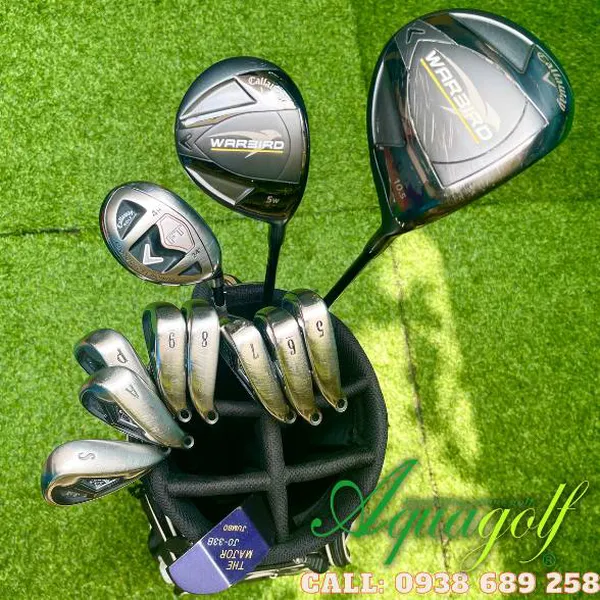 Bộ gậy đánh golf cũ Nam Callaway Warbird FT NSPro 950GH R