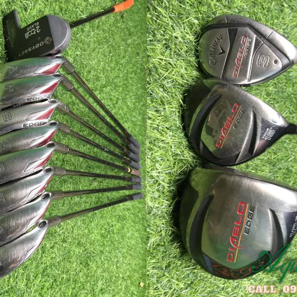 Bộ gậy đánh golf cũ Nam Callaway Diablo Uniflex R